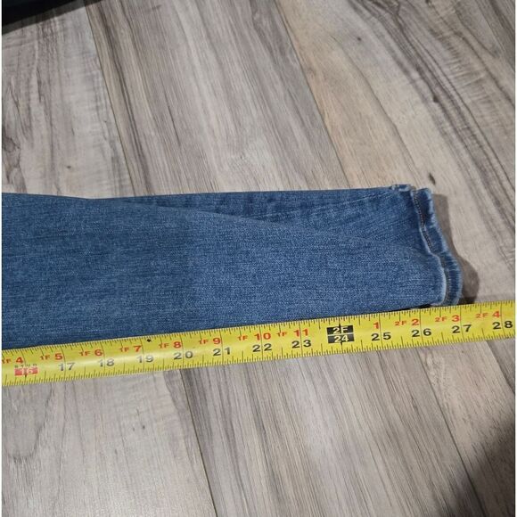 Abercrombie and Fitch simone high rise super skinny jeans size 25 distressed - Picture 10 of 12